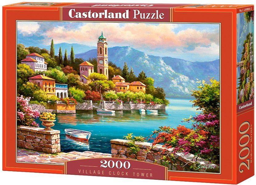 Castorland 2000 elementow, Wiejski Ratusz (GXP-604277) GXP-604277 (5904438200696) puzle, puzzle