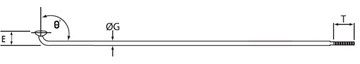 Cn Spoke Szprychy CNSPOKE STD14 2.0-2.0-2.0 stal nierdzewna 224mm czarne + nyple 144szt. - CN-STD224C CN-STD224C (5907558601480)