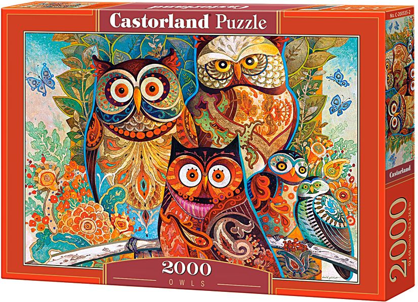 Castorland  Puzzle Owls 2000 el.  200535 puzle, puzzle