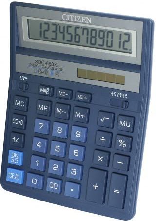 CITIZEN SDC-888XBL BLUE kalkulators