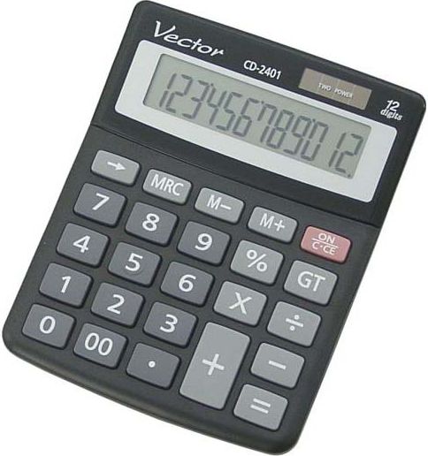 Kalkulator Casio VECTOR KAV CD-2401 720266a (5904329493770) kalkulators