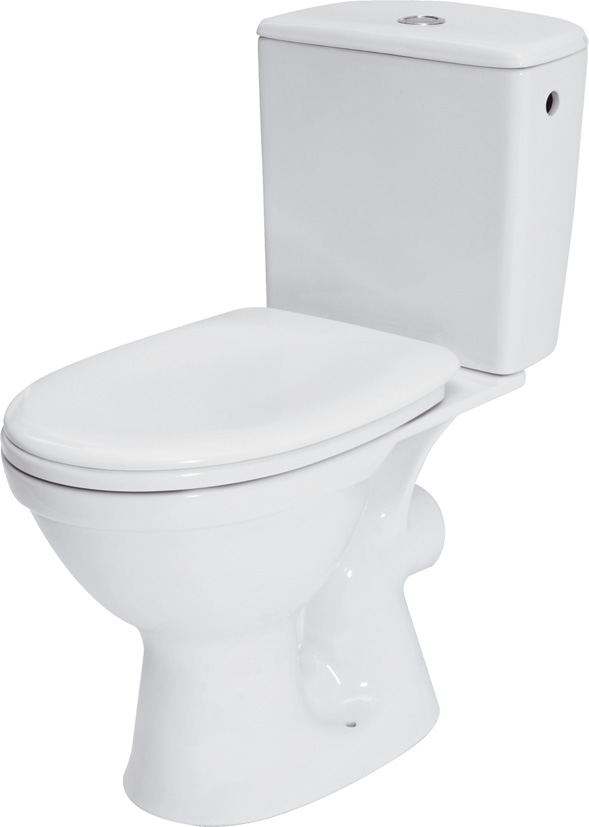 Zestaw kompaktowy WC Cersanit Merida 62.5 cm cm bialy (K03-018) K03-018 (5907720657994)