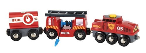 Brio Light and Sound Fire Engine (33542) Rotaļu auto un modeļi