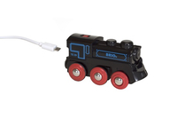 Brio Rechargeable Engine 4WD, black/red (33596) Rotaļu auto un modeļi