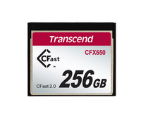 atmiņas karte Transcend CFast 2.0 CFX650 256GB (TS256GCFX650) atmiņas karte