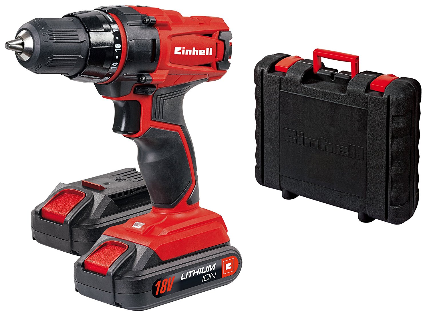 Einhell TC-CD 18-2 Li (2x1.3 Ah) Akku-Bohrschrauber