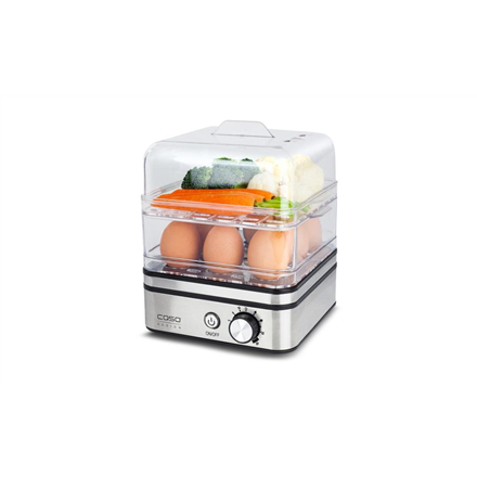 Caso Egg Boiler and Steam Cooker ED10 Stainless steel/ black, 400 W, 4038437027723
