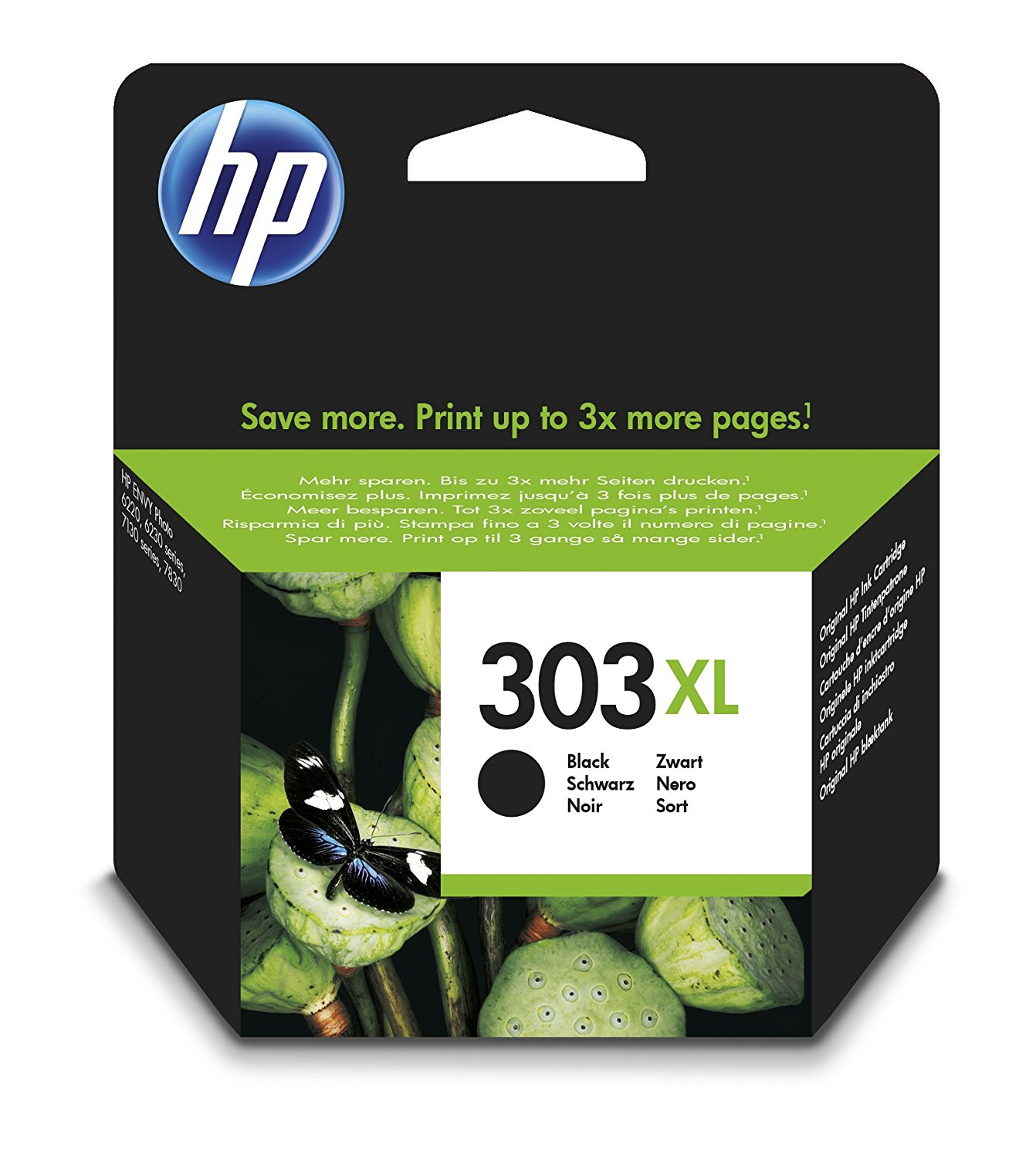 HP T6N04AE ink cartridge black No. 303 XL kārtridžs