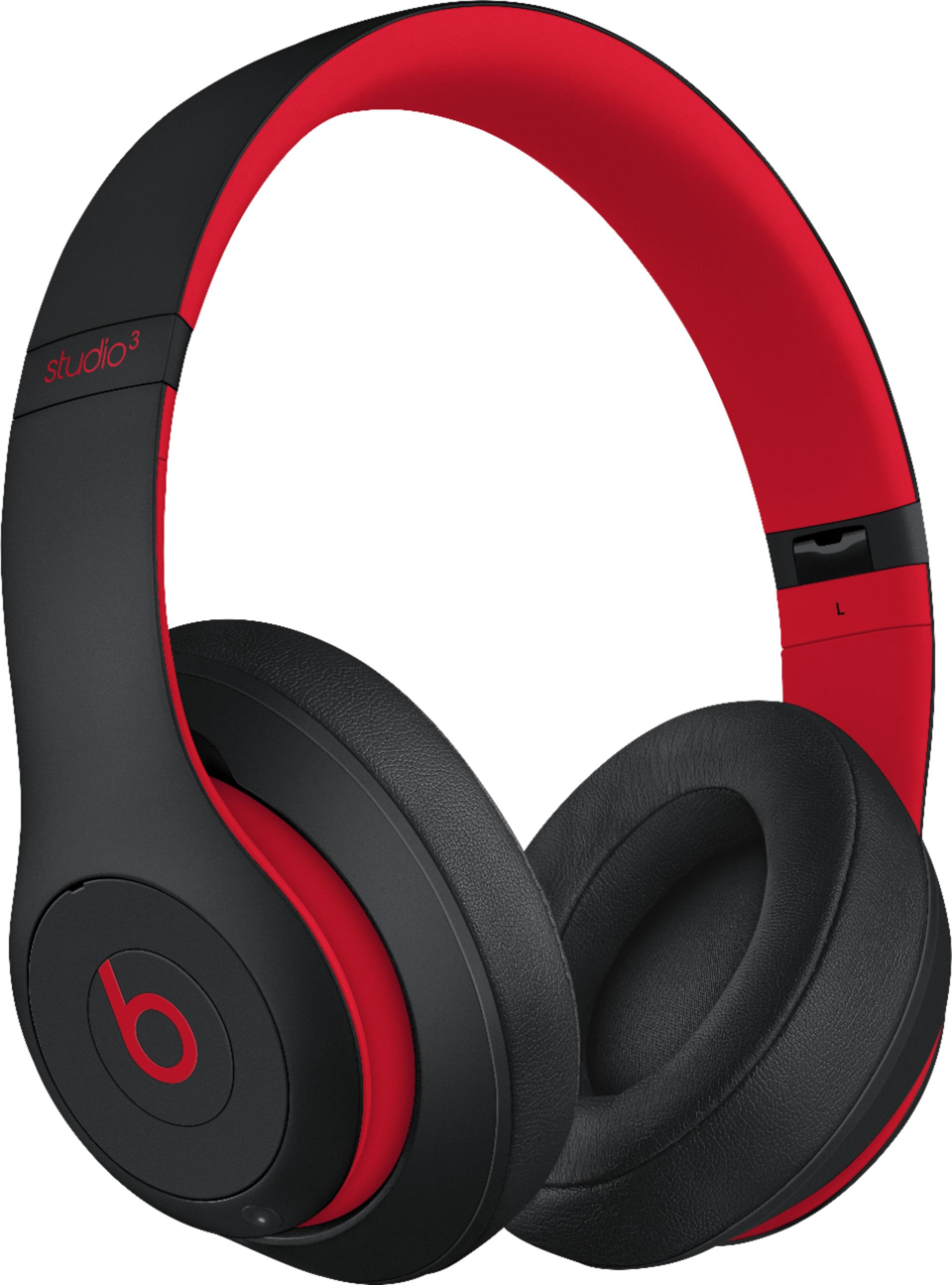 Beats Over-Ear Headphones Studio3 Wireless, Noice canceling, Defiant Black/Red 190199312999 austiņas