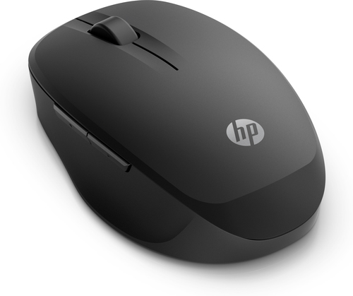 HP Dual Mode Black Mouse 300 E Dual Mode, Right-hand, Datora pele