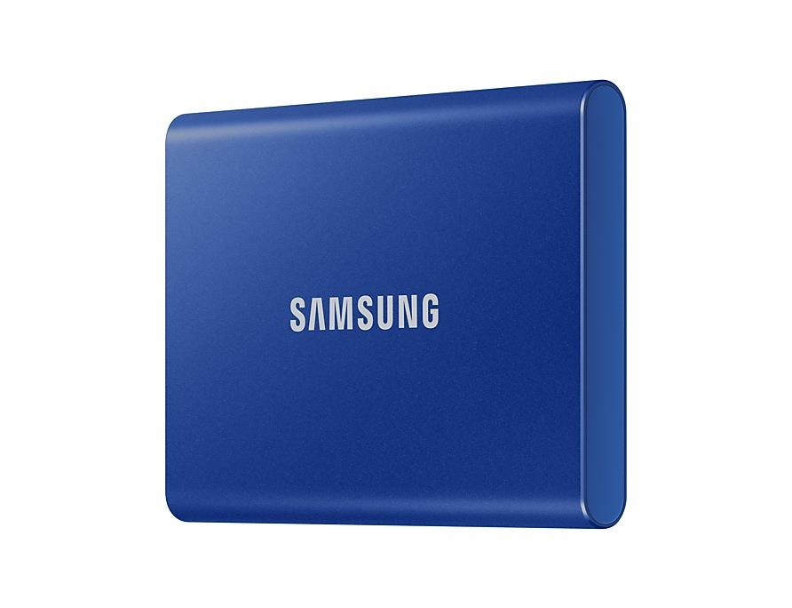 SAMSUNG Portable SSD T7 500GB blue Ārējais cietais disks