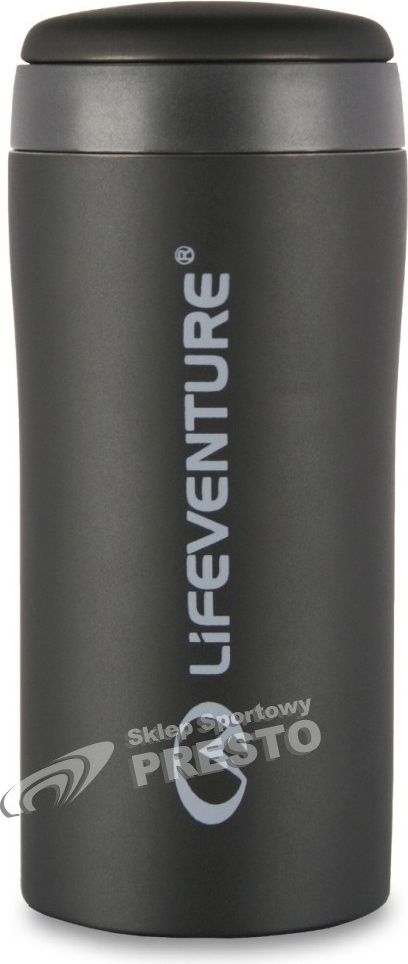 Lifeventure Kubek termosowy Thermal Mug czarny matowy 330ml (LV-9530M) LV-9530M (5031863953047) termoss