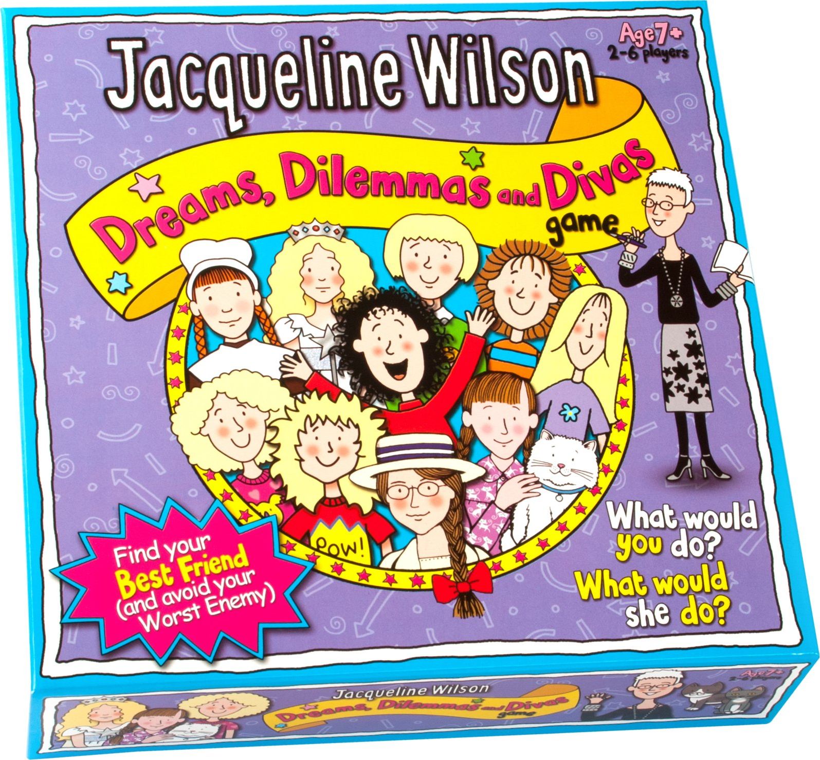 Paul Lamond Games Gra planszowa Jacqueline Wilson - Dreams, dilemas and divas 5675 (5012822056757) galda spēle