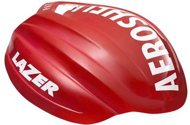 Lazer Nakladka na kask AEROSHELL Z1 bialo-czerwona L (LZR-AKC-PLZ2005661007) LZR-AKC-PLZ2005661007 (5420056610070)