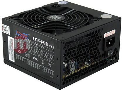 Zasilacz LC-Power 450W (LC6450V2.2) LC6450V2.2 (4260070122231) Barošanas bloks, PSU