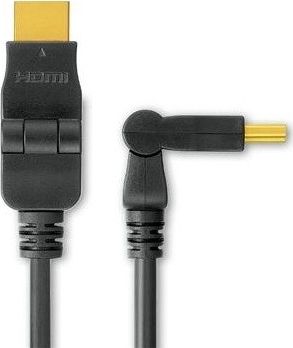 Kabel PremiumCord HDMI - HDMI 2m czarny (29601032091) 29601032091 (8592220004965) kabelis video, audio