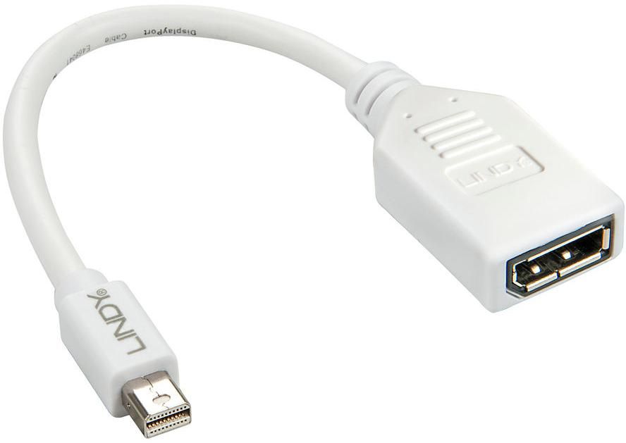 Lindy Mini-DisplayPort an Displayport Adapterkabel M/F 0.15m adapteris