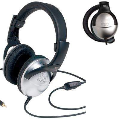 Koss Headphones UR29 Wired, On-Ear, 3.5 mm, Noice canceling, Black/Silver austiņas