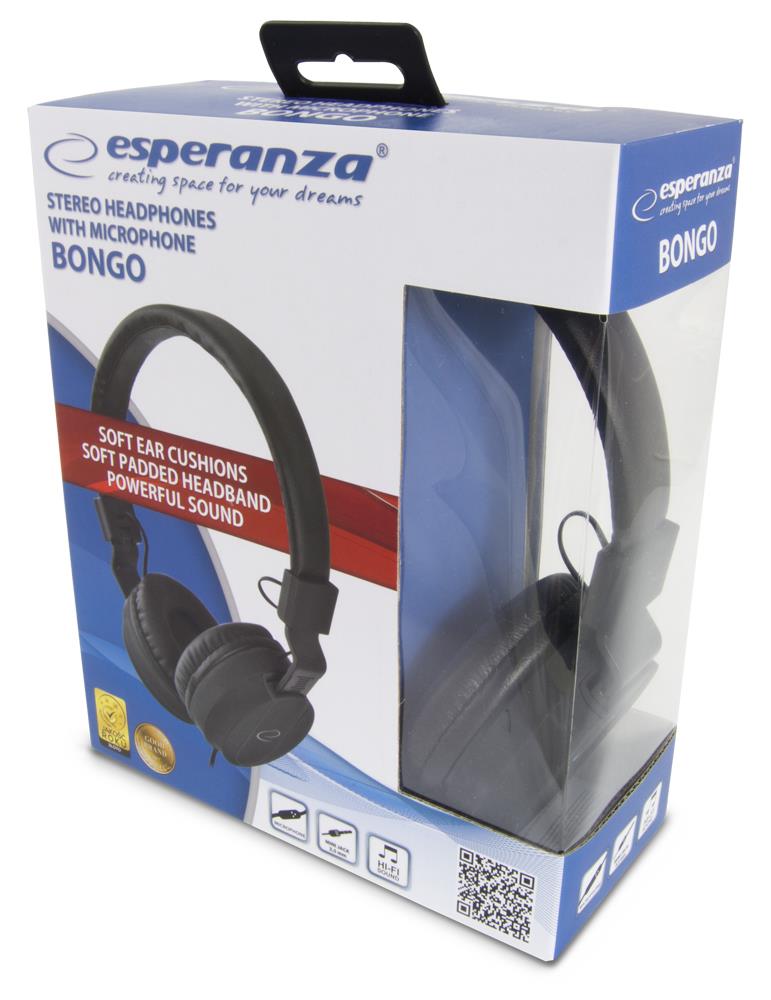 WIRED HEADSET BONGO austiņas