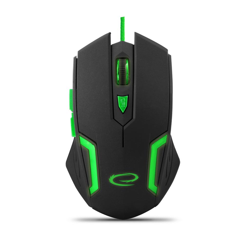 WIRED MOUSE FOR GAMERS  6D OPT.USB MX205 FIGHTE Datora pele