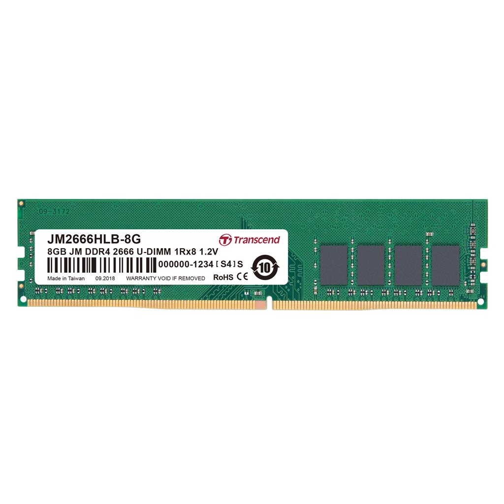 Transcend JM 8GB DDR4 2666 U-DIMM operatīvā atmiņa