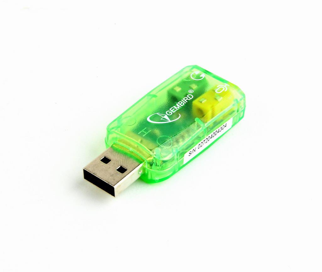 Gembird USB sound card ''Virtus'' skaņas karte