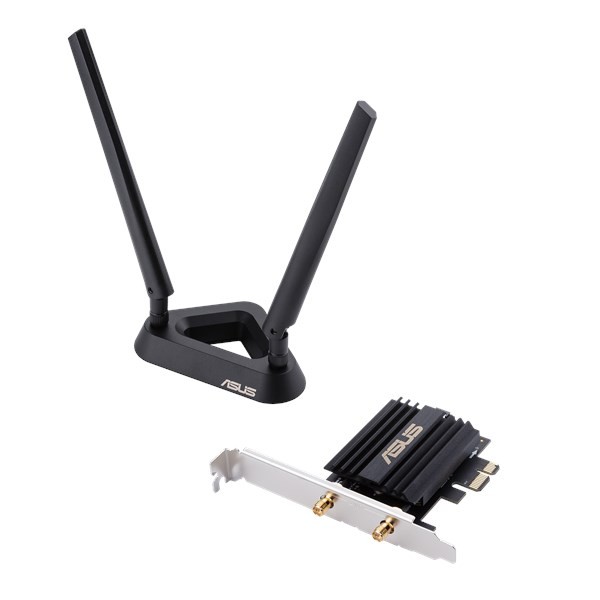 Asus PCE-AX58BT Wireless AX3000 Dual-band PCI-E client card, Bluetooth 5.0 tīkla karte