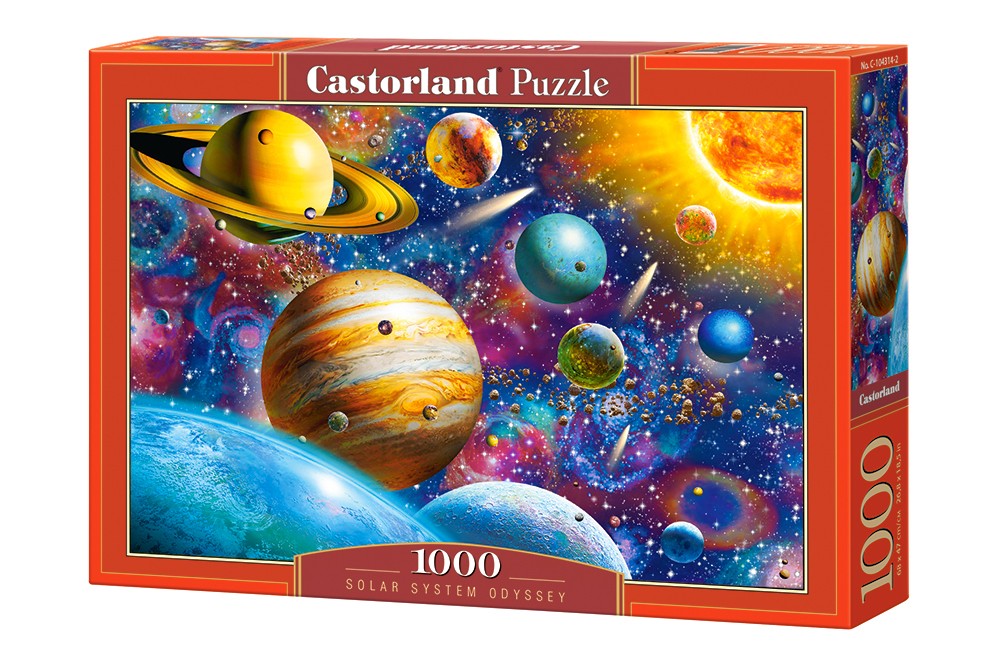 Castorland Puzzle Solar System Odyssey 1000 pieces puzle, puzzle