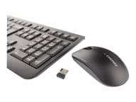 CHERRY TAS DW 3000 Wireless Desktop black GB Layout klaviatūra