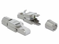 Delock RJ45 Stecker Cat.6A STP werkzeugfrei adapteris