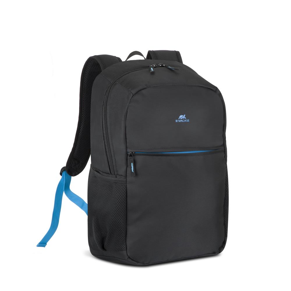 RIVACASE 8069 black Full size Laptop backpack 17.3 portatīvo datoru soma, apvalks