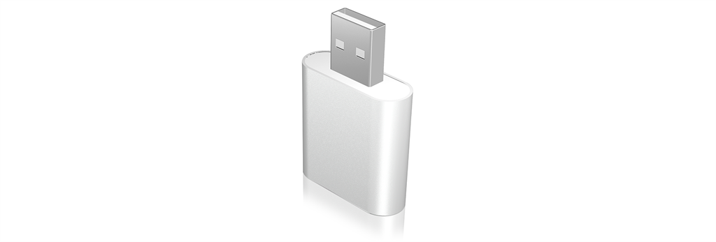 IcyBox USB to microphone and headphone adapter piederumi cietajiem diskiem HDD