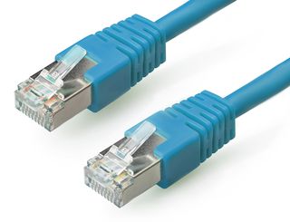 Gembird patchcord RJ45, cat. 6, FTP, 1m, Blue kabelis, vads