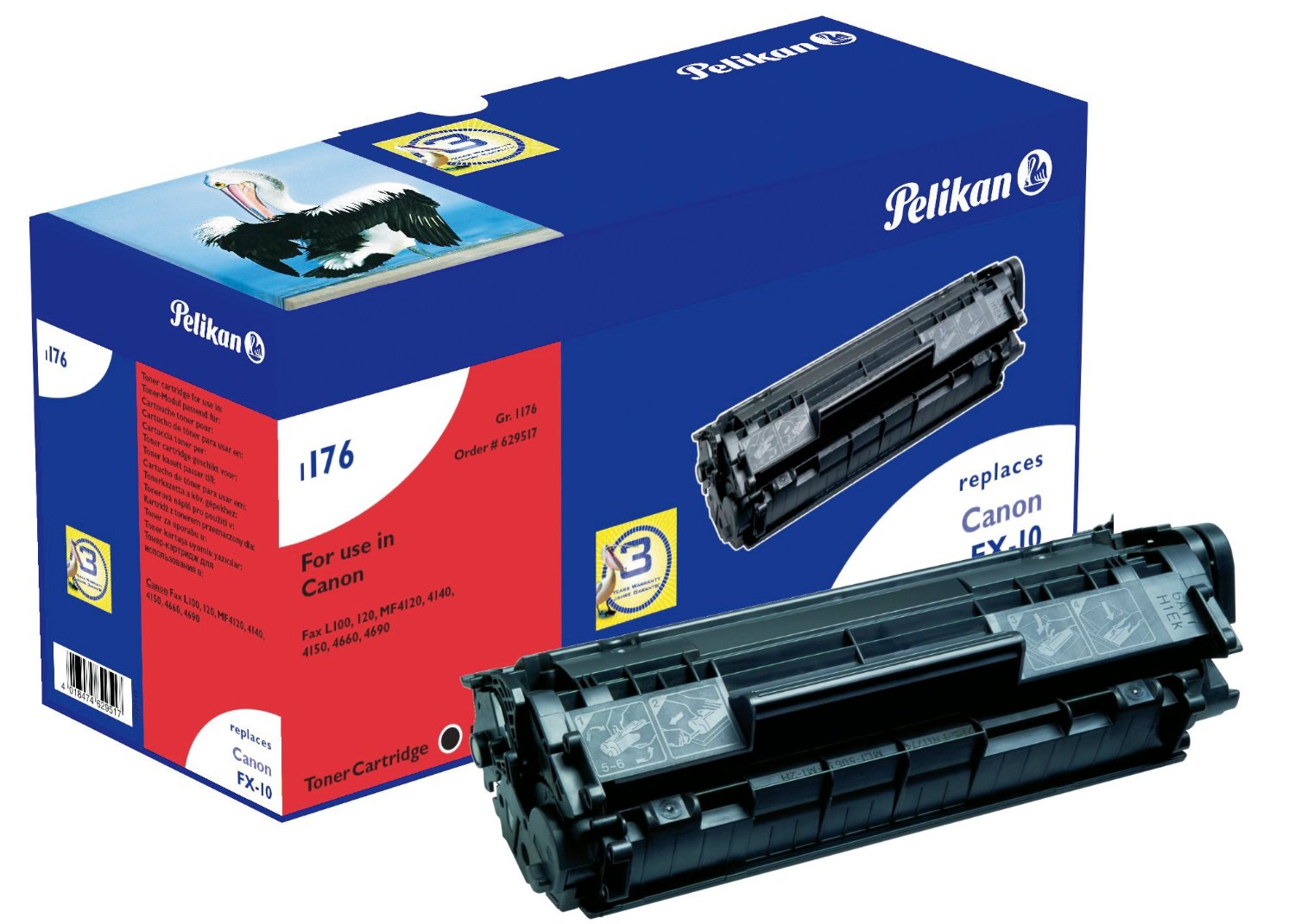 Pelikan Toner Black 2000 pages 629517 toneris