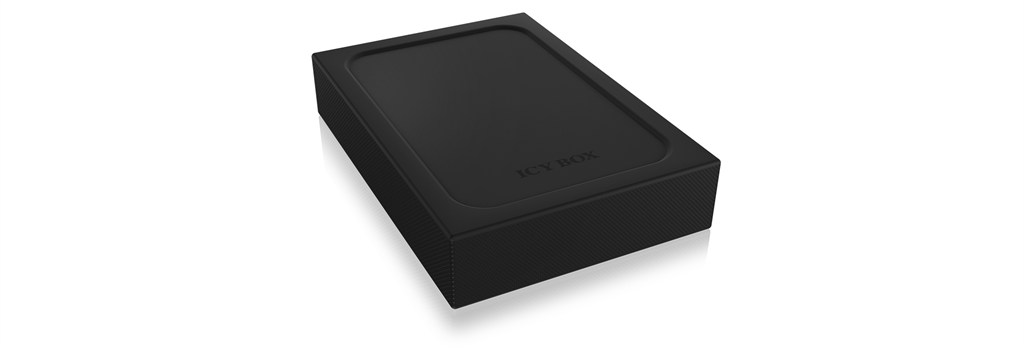 Geh. IcyBox USB 3.0   6.3cm SATA IB-256WP Schreibschutz retail cietā diska korpuss