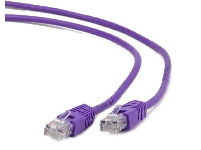 Gembird patchcord RJ45, cat. 6,FTP, 5m, purple kabelis, vads