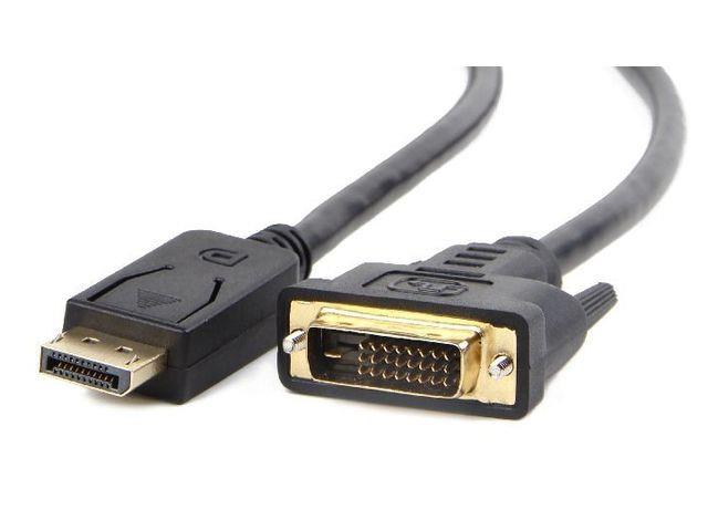Gembird cable Displayport (M) - > DVI-D (24+1) 3m kabelis, vads