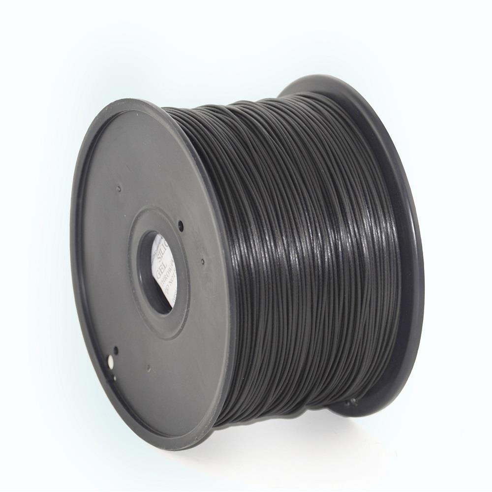 Filament Gembird ABS Black | 1,75mm | 1kg 3D printēšanas materiāls