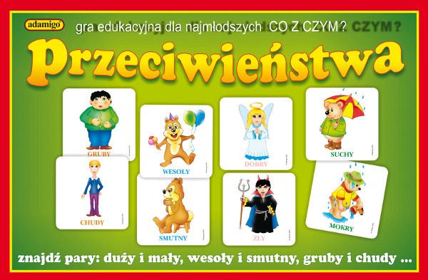 Adamigo Gra Przeciwienstwa - 4652 4652 (5902410004652) galda spēle