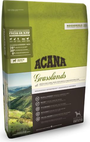 Acana Grasslands Dog - 11.4 kg barība suņiem