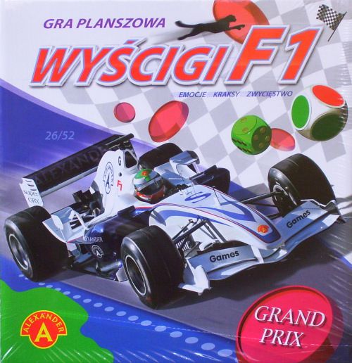 Alexander Gra planszowa Wyscigi F1 0356 (5906018003567) galda spēle