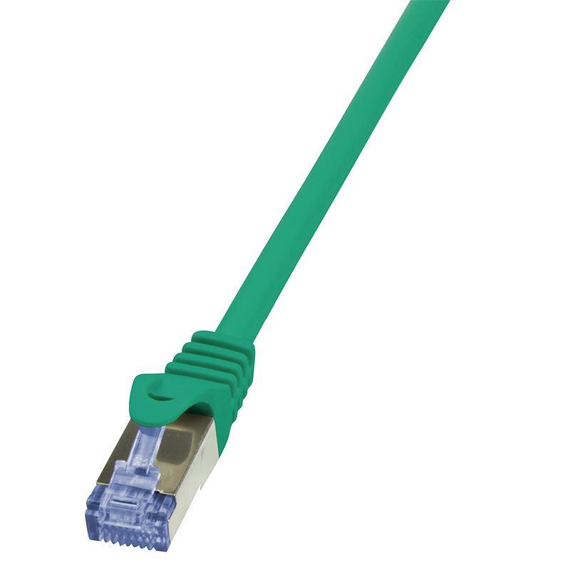 LOGILINK - Patch Cable Cat.6A 10G S/FTP PIMF PrimeLine green 10m tīkla kabelis