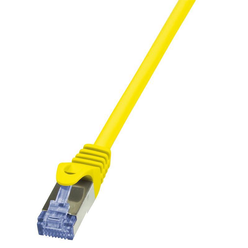 LOGILINK -Patch Cable Cat.6A 10G S/FTP PIMF PrimeLine yellow 3m tīkla kabelis
