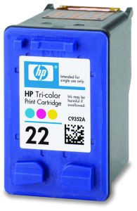 Cartridge HP 22 tri-colour | 5ml | DeskJet3940/3920,PSC1410