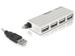 Delock  4 ports USB 2.0 USB HUB komutators