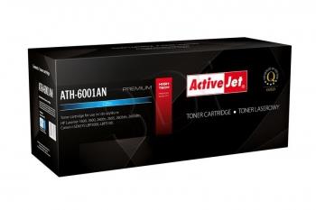 Toner ActiveJet AT-601C | Cyan | 2000 p. | Remanuf. + new OPC | HP Q6001A toneris