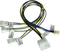 Akasa Kabel redukcyjny 1x 4pin PWM na 3x 4pin PWM  (AK-CB002) kabelis datoram