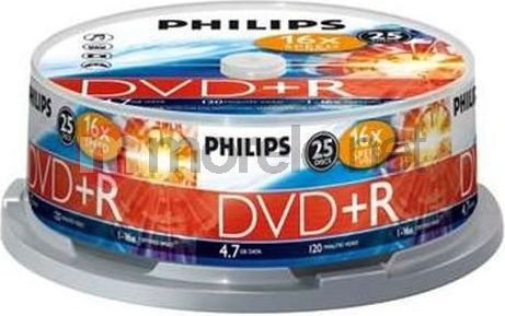 Philips DVD+R 4.7 GB 16x 25 sztuk (DR4SB25F) DR4SB25F (8710895911795) matricas