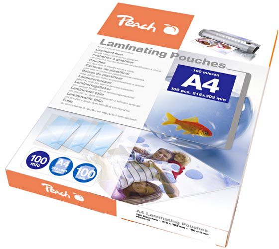 Peach Folia laminacyjna A4 (216x303mm) (510299) 510299 (7640106495077) laminators
