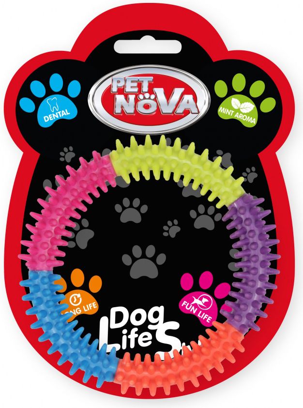 Pet Nova TPR Colourring XL 15cm VAT009612 (5904378731779) aksesuārs suņiem